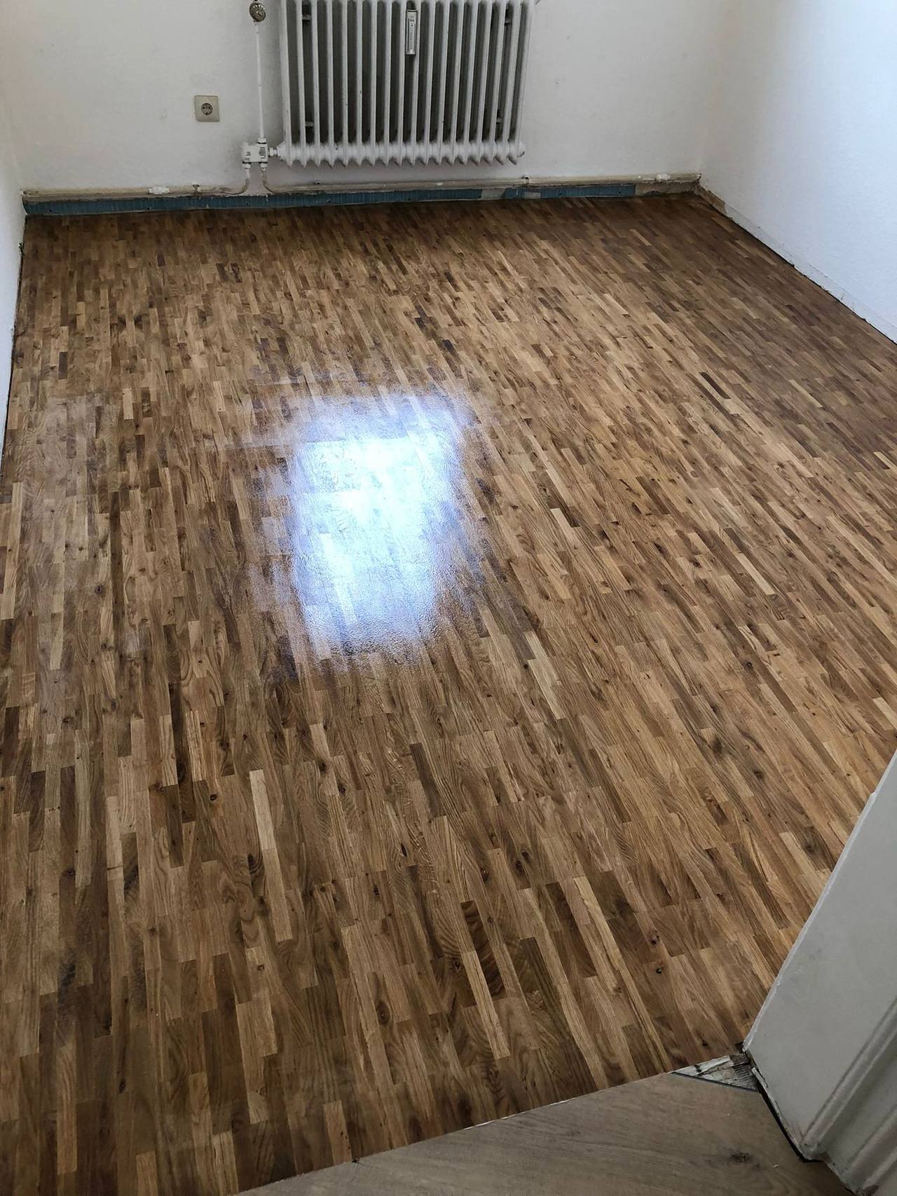 Mosaikparkett im Wohnraum, Parkett Haus Stuttgart